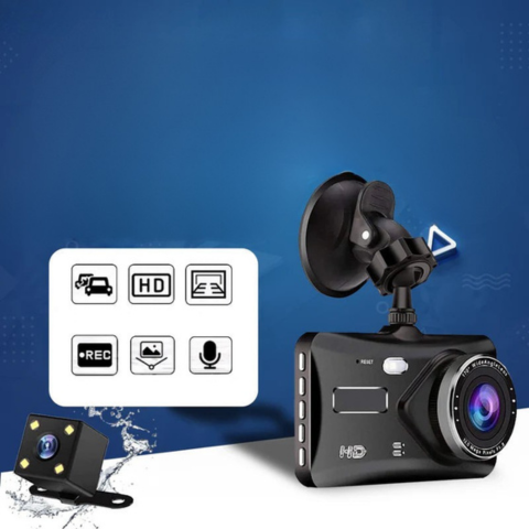 Dashcam Față și Spate — Înregistrări Clare și Precise 