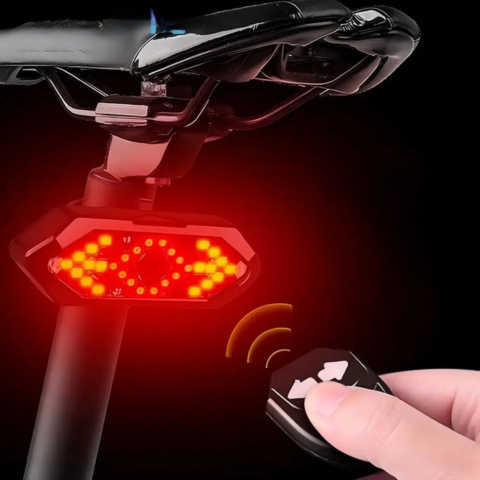 Feu Clignotant Vélo – Rechargeable Et Télécommande