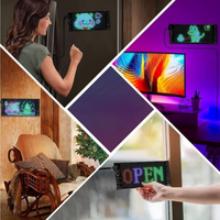 Panou LED Auto – Text și Motive Personalizate 