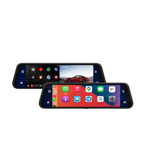 Specchio retrovisore intelligente con telecamera anteriore e posteriore - Visione HD e assistenza al parcheggio