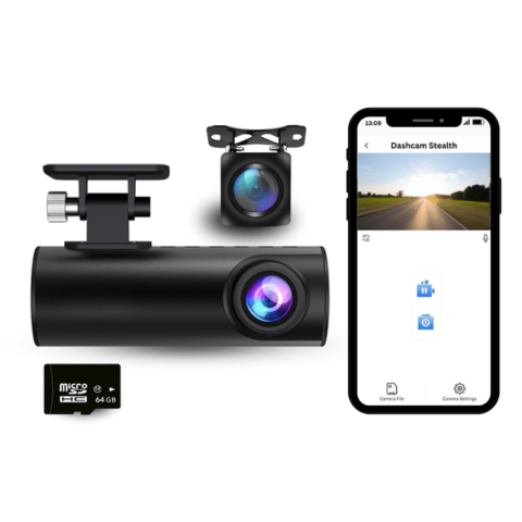 Wi-Fi-yhteyden kautta kytketty dashcam – Selkeät ja tarkat tallenteet 