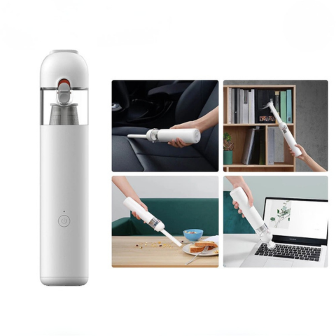 ワイヤレスポータブル掃除機 — 効果的な清掃とコンパクトなデザイン 