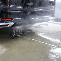 高圧下部洗浄機 — 車の下部を簡単に洗浄 
