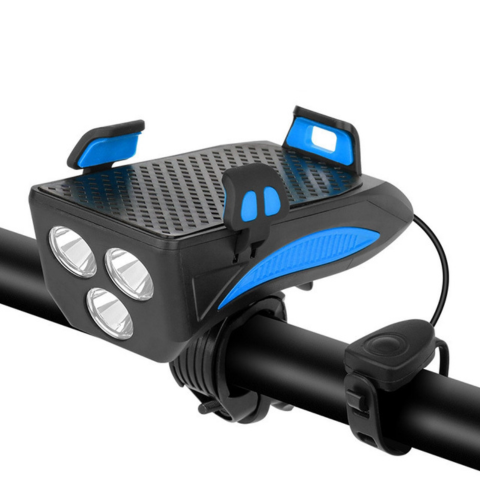 Multifunctional Bike Light – Phone Holder and Horn 