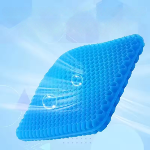Coussin De Siège En Gel — Assise Confortable Sans Fatigue