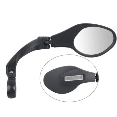 Bike Handlebar Mirror – Foldable and Easy to Install 