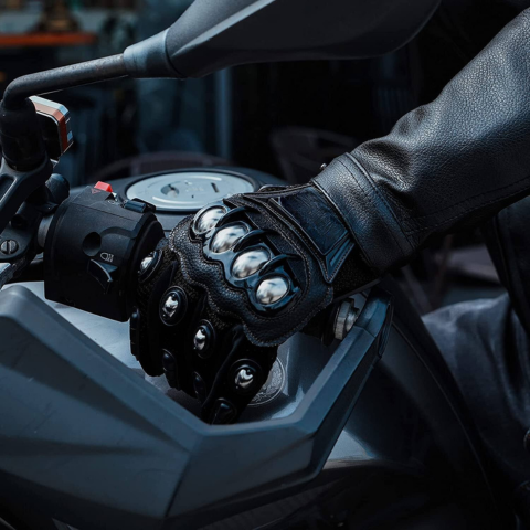 Gants De Moto Avec Coques Renforcées – Idéal Pour Route Et Hors-Piste