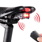Draadloze Achterlicht Voor Fiets – Ingebouwde Alarm En Afstandsbediening 