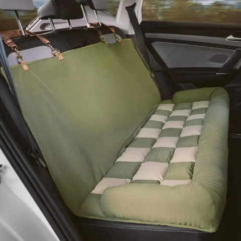 Asiento de Auto Trasero para Perro – Instalación Fácil y Estabilidad 