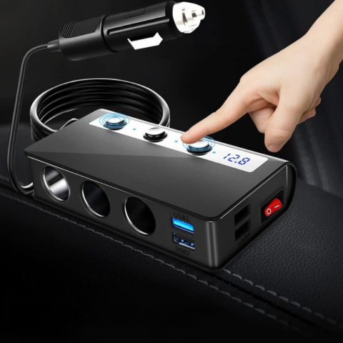 Adaptateur De Charge Pour Voiture – Polyvalent Et À Charge Rapide
