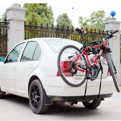 Trunk Bike Rack — Transport Up to 3 Bikes Safely 