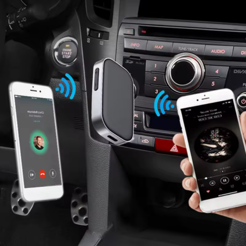 Bluetooth-autovastaanotin – Puheluille, Musikille ja GPS:lle 