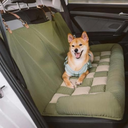 Asiento de Auto Trasero para Perro – Instalación Fácil y Estabilidad 