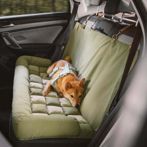 Asiento de Auto Trasero para Perro – Instalación Fácil y Estabilidad 