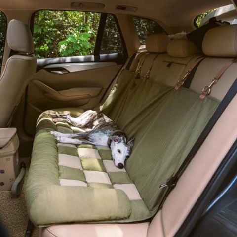 Asiento de Auto Trasero para Perro – Instalación Fácil y Estabilidad 