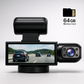 Dashcam Dupla Full HD Autó - Éjjeli Látás + Belső Kamera 
