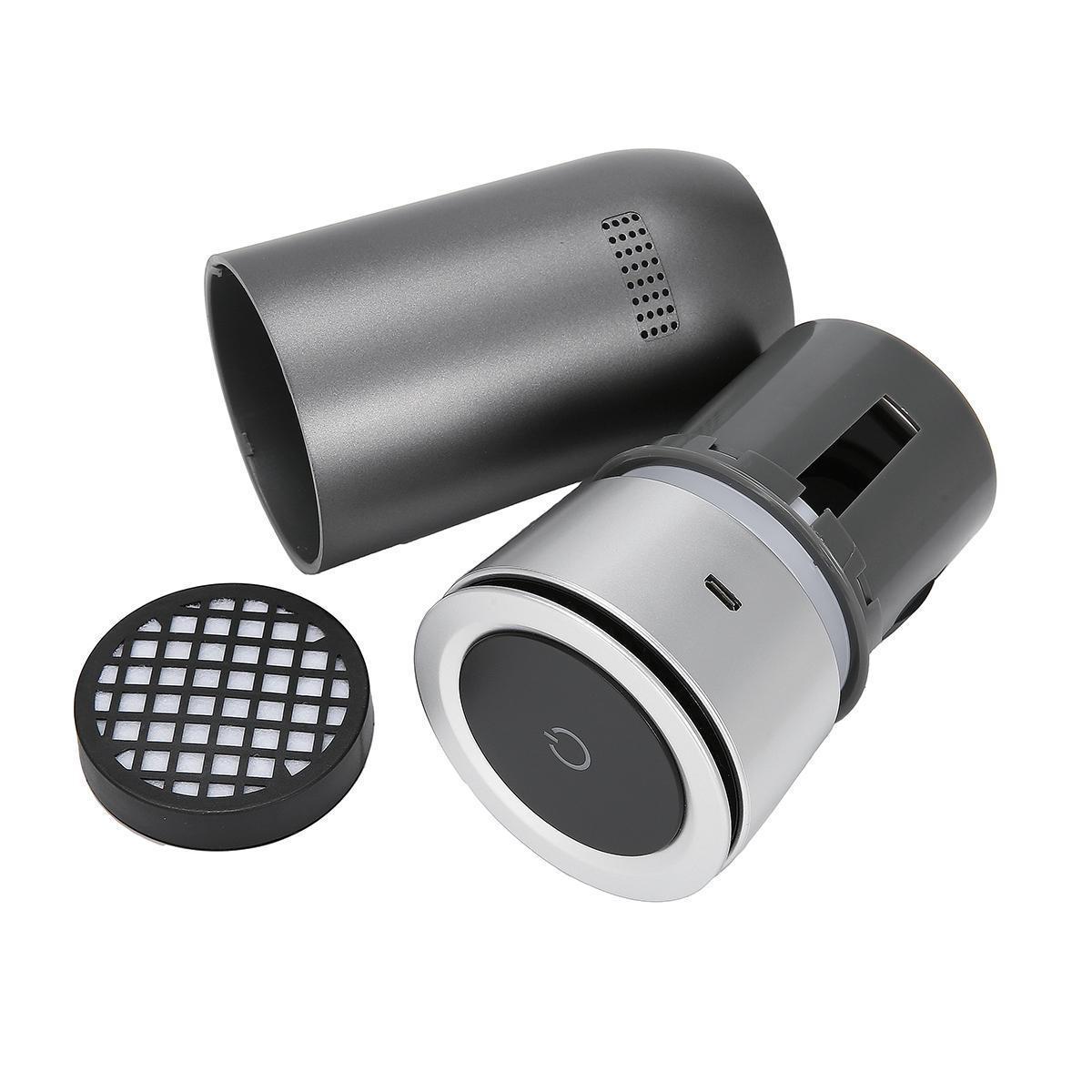 Draagbare Luchtzuiveraar Ionisator Voor Auto Met USB-kabel — Verwijdert Geuren En Verontreinigingen 