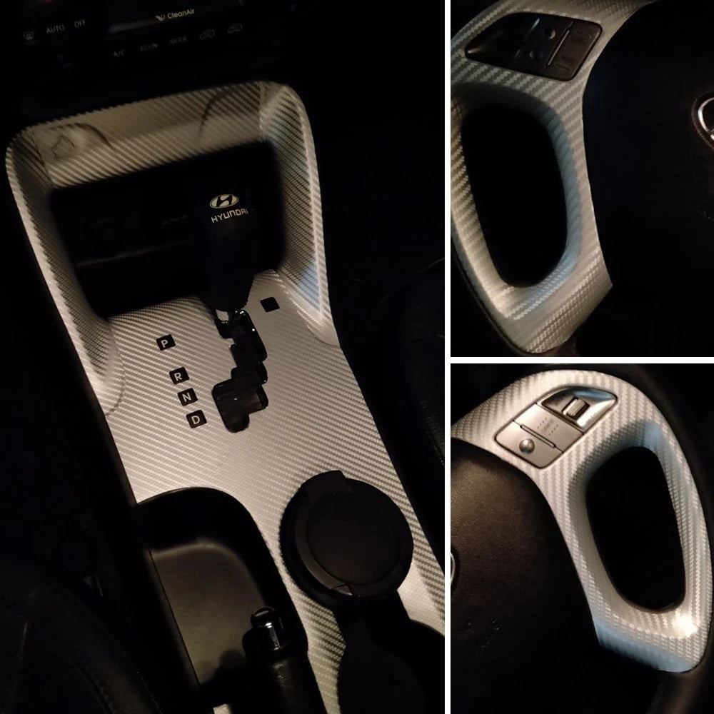 Stickers de Fibra de Carbono para Hyundai ix35 (2010-2017) — Estilo Deportivo y Protección 