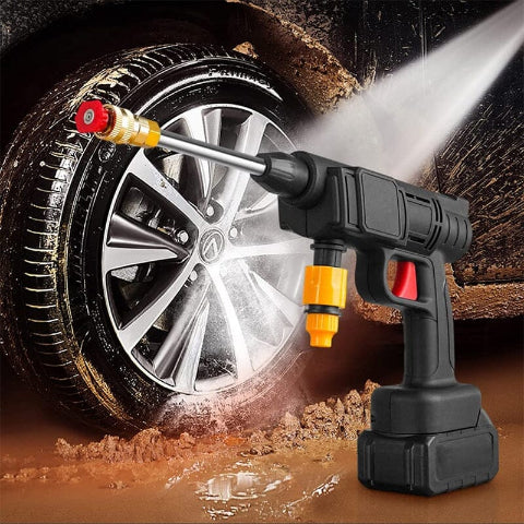 Pistol de spălare fără fir – Ideal pentru curățarea auto cu presiune înaltă 