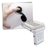 Children's Inflatable Bed - Travel Comfort & Quick Installation