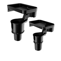 Wspornik do przechowywania w samochodzie – zintegrowana taca i uchwyt na kubek 