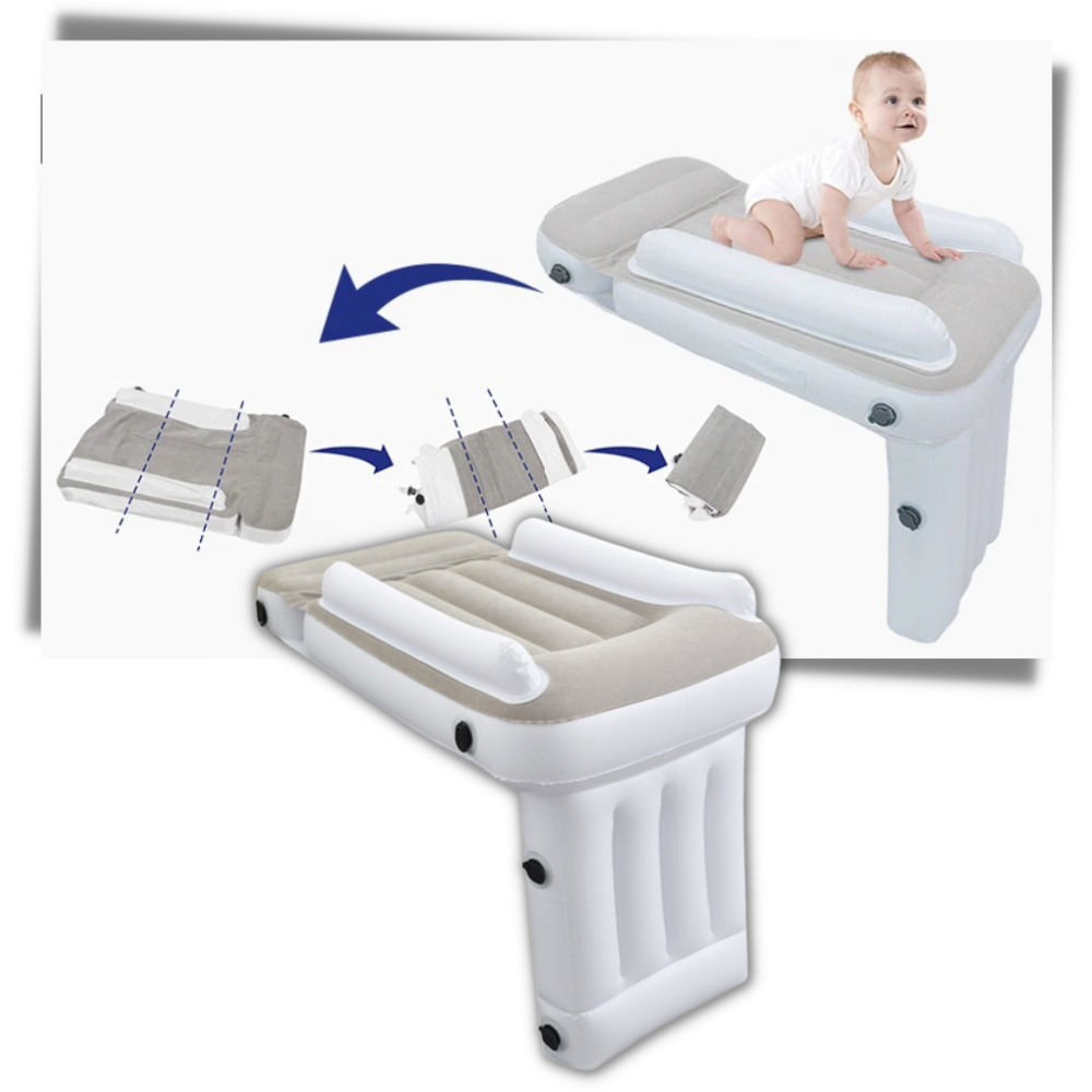 Children's Inflatable Bed - Travel Comfort & Quick Installation