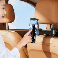 Support for Phone and Tablet for Car – Adjustable Headrest Mount 